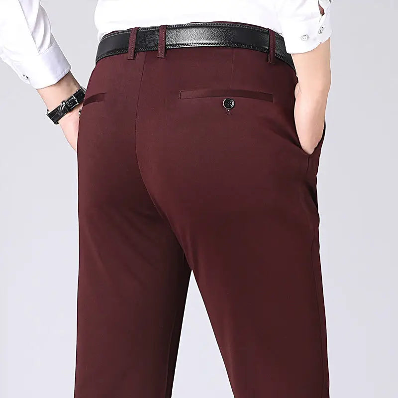 Herren-Stretchhose mit elastischem Bund | Ideal für jede Jahreszeit